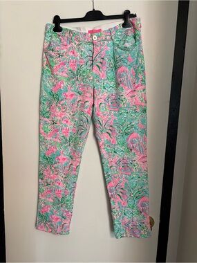 Lilly Pulitzer Tiki Print Resort Pants